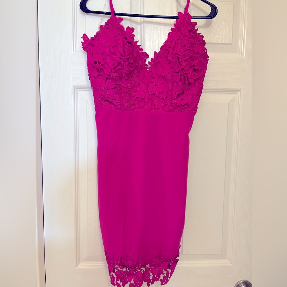 Pink dress
